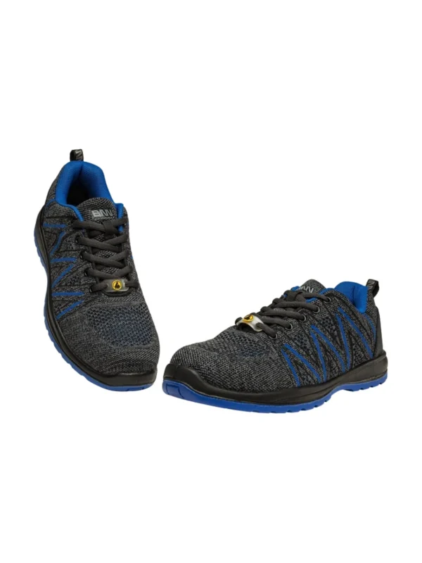 Buty robocze połbuty Bennon KNITTER S1 ESD Blue Low