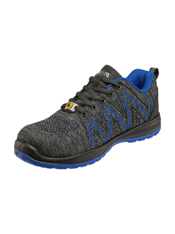 Buty robocze połbuty Bennon KNITTER S1 ESD Blue Low