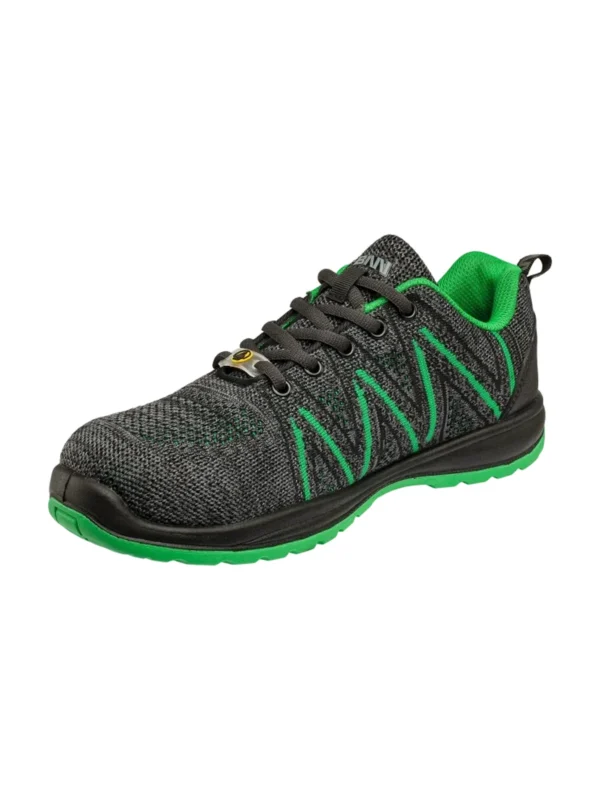 Buty robocze połbuty Bennon KNITTER S1 ESD Green Low