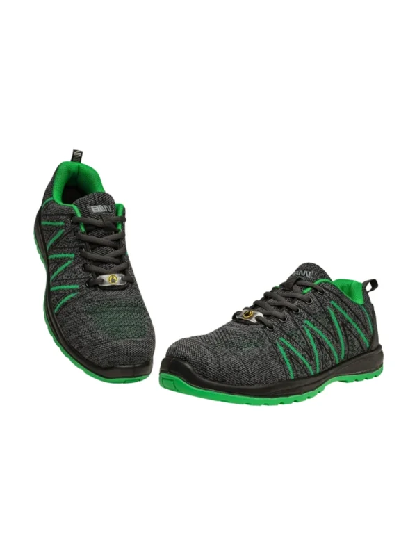 Buty robocze połbuty Bennon KNITTER S1 ESD Green Low