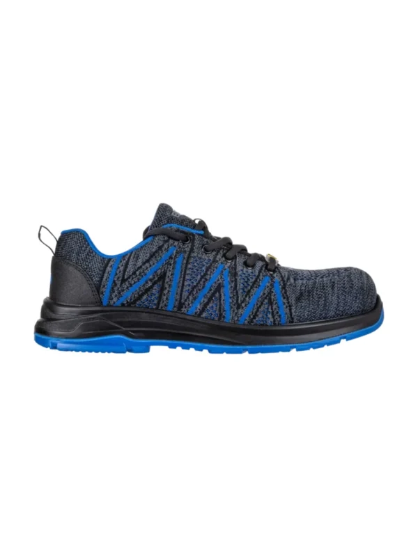 Buty robocze półbuty Bennon KNITTER S1 ESD NM 4WIDE Blue Low
