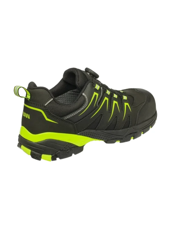 Buty robocze półbuty Bennon ORLANDO XTR S7S B-SPIN HI-VIS Low zapięcie Boa