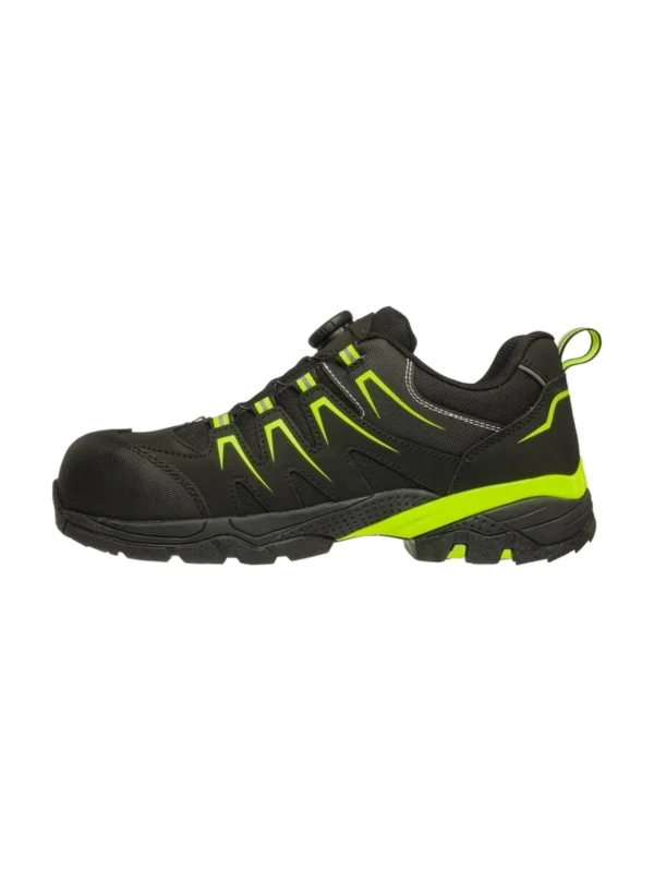 Buty robocze półbuty Bennon ORLANDO XTR S7S B-SPIN HI-VIS Low zapięcie Boa