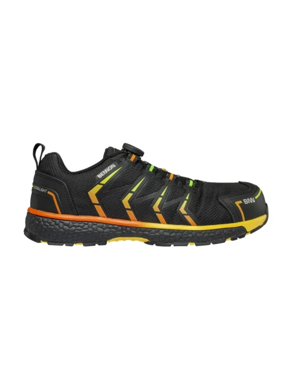 Buty robocze półbuty Bennon STINGER S3S ESD B-SPIN Low zapięcie Boa
