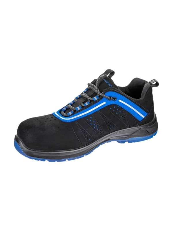 Buty robocze półbuty Bennon TRON S1PS ESD NM 4WIDE Blue Low