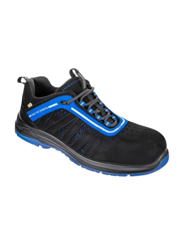 Buty robocze półbuty Bennon TRON S1PS ESD NM 4WIDE Blue Low
