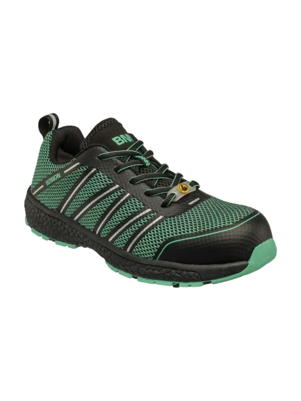 Buty robocze połbuty Bennon VECTRA S1 ESD NM Trq/black Low