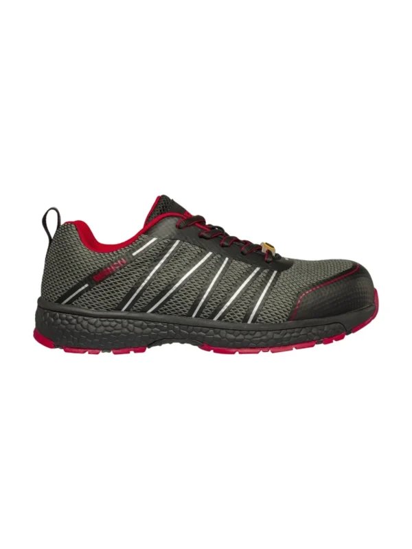 Buty robocze półbuty Bennon VECTRA S1P ESD NM Grey/red Low