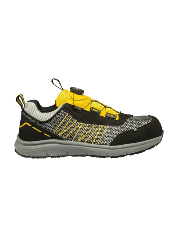 Buty robocze półbuty Bennon VENTOR S1PS ESD B-SPIN Yellow Low zapięcie BOA