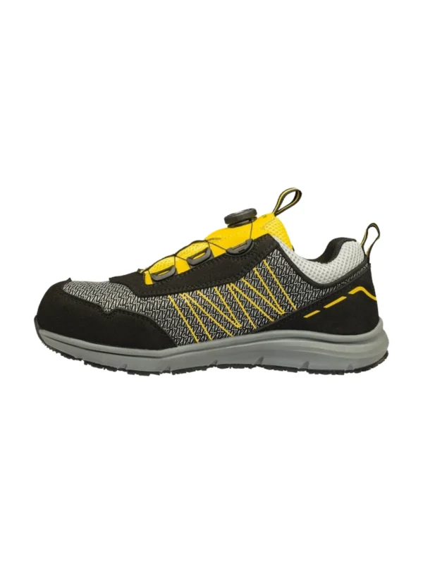 Buty robocze półbuty Bennon VENTOR S1PS ESD B-SPIN Yellow Low zapięcie BOA