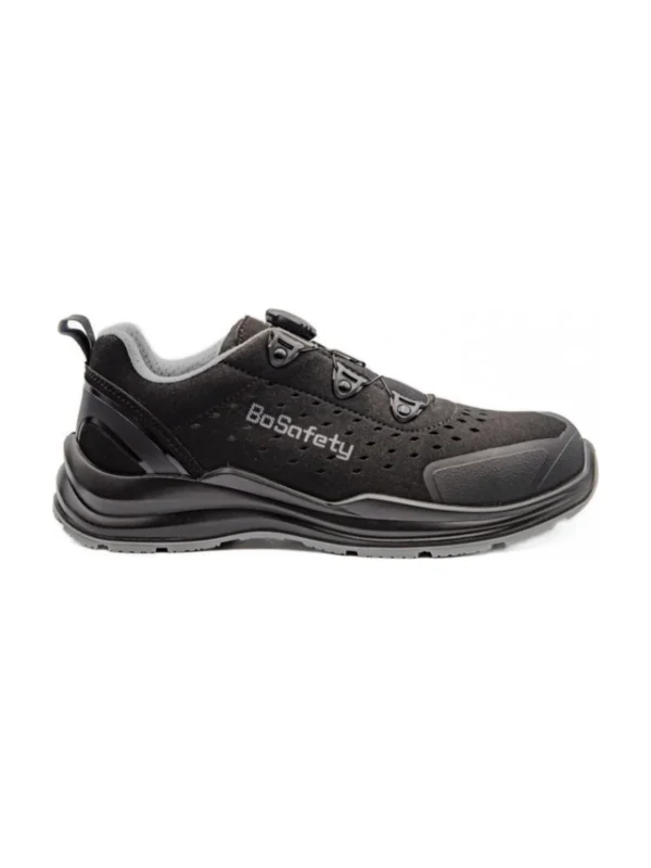 Buty robocze półbuty BoSafety NAFPLIO-MOZ S1PS ESD zapięcie boa #Bestseller
