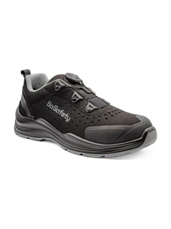 Buty robocze półbuty BoSafety NAFPLIO-MOZ S1PS ESD zapięcie boa #Bestseller