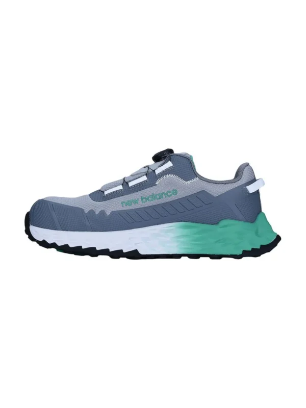 Buty robocze półbuty New Balance Cremorne S1 zapięcie BOA 2E szaro-zielone #Premium