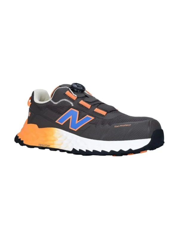 Buty robocze półbuty S1 New Balance Cremorne zapięcie BOA 2E brązowe #Premium