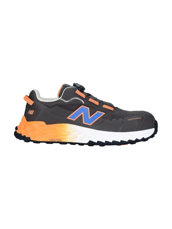 Buty robocze półbuty S1 New Balance Cremorne zapięcie BOA 2E brązowe #Premium
