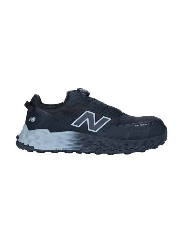 Buty robocze półbuty S1 New Balance Cremorne zapięcie BOA 2E czarno-szary #Premium
