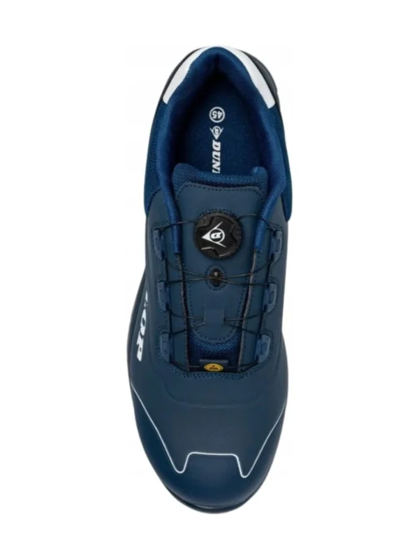 Buty robocze półbuty S3 ESD zapięcie boa spin Matt Line Dunlop niebieskie