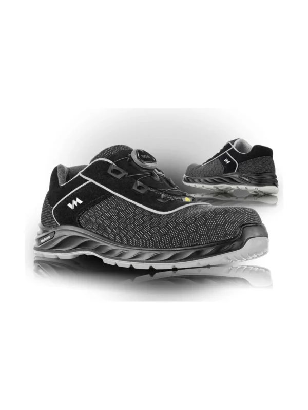 Buty robocze półbuty S3 ESD zapięcie boa spin Minneapolis VM Footwear