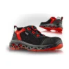 Buty robocze półbuty Shanghai S3 ESD VM Footwear czarno/czerwone