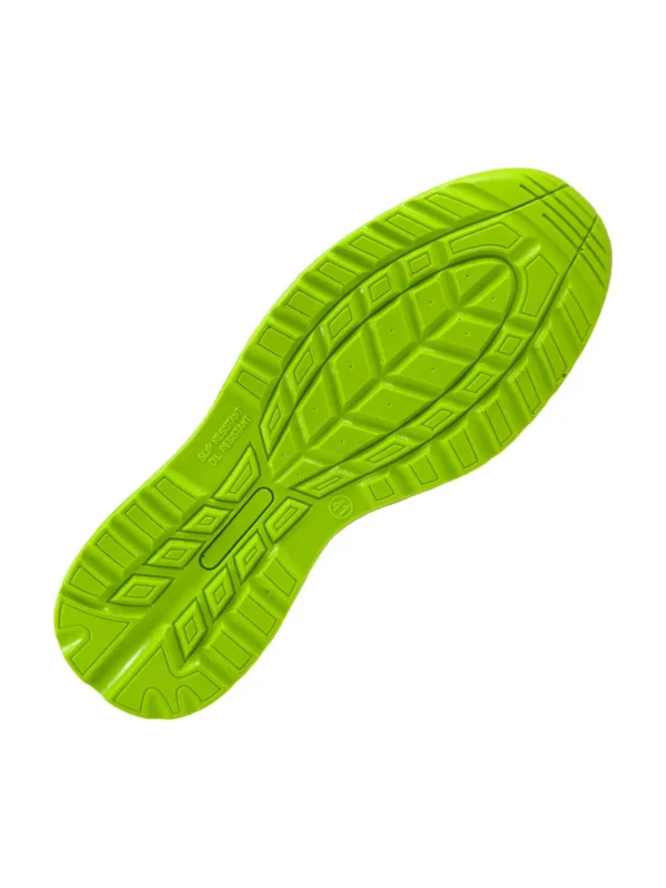 Buty robocze półbuty Urgent 224 S1 lekkie z podnoskiem czarno/zielone