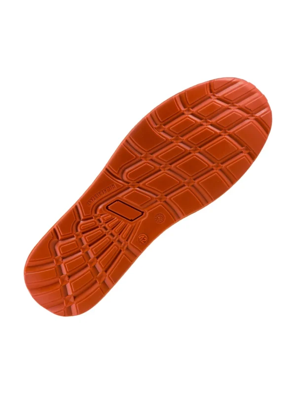 Buty robocze półbuty Urgent 225 S1 SR z podnoskiem czarno/pomarańczowe