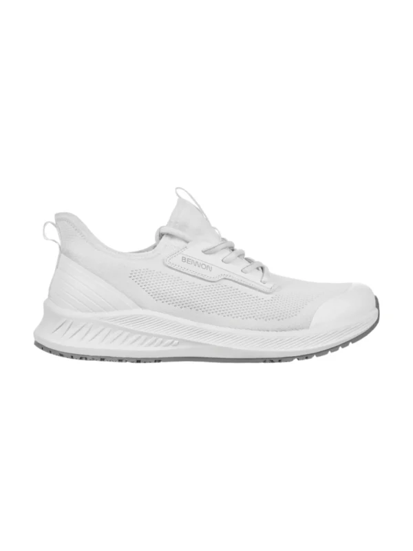Buty robocze półbuty zawodowe Bennon Mova Ultra O1 ESD NM White Low