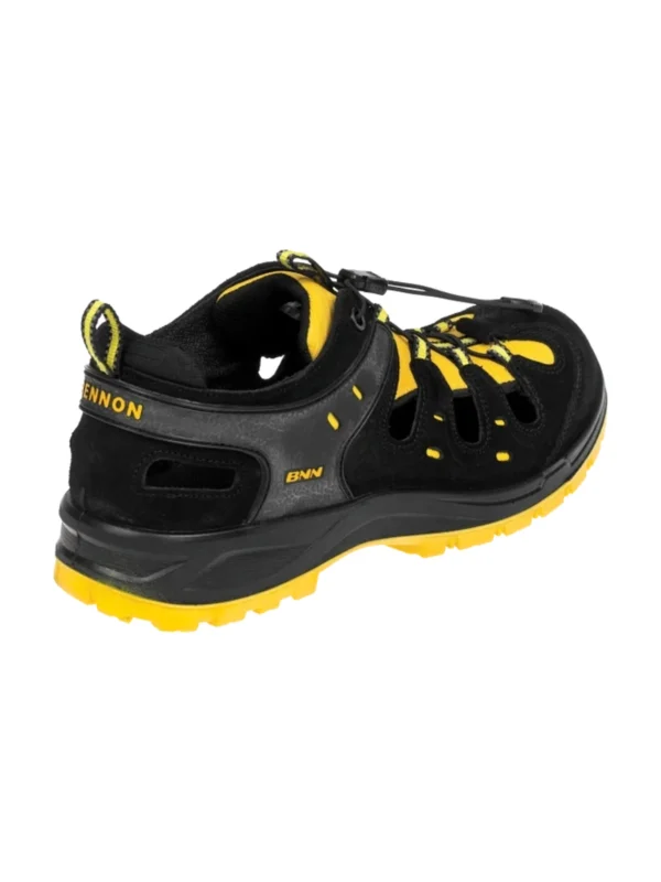 Buty robocze sandały Bennon BOMBIS LITE S1 NM Yellow Sandal