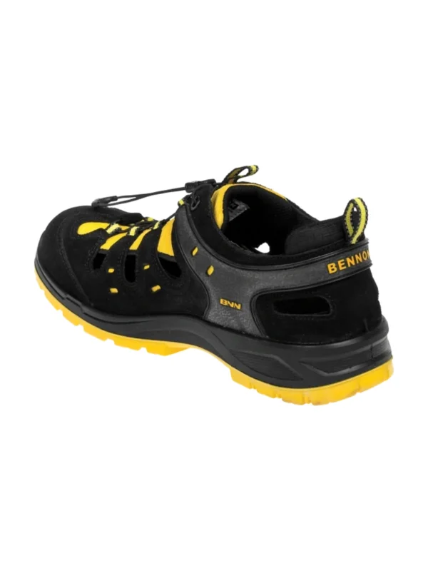 Buty robocze sandały Bennon BOMBIS LITE S1 NM Yellow Sandal