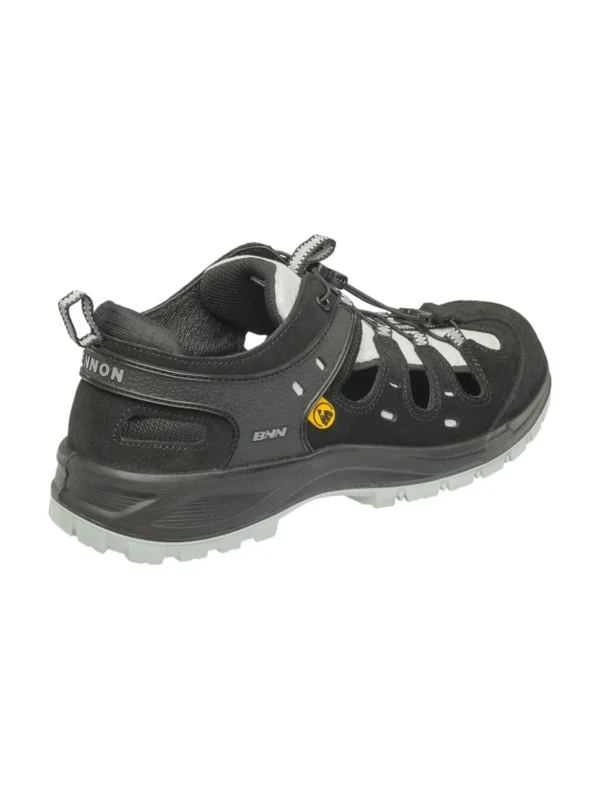 Buty robocze sandały Bennon BOMBIS LITE S1P ESD NM Grey Sandal
