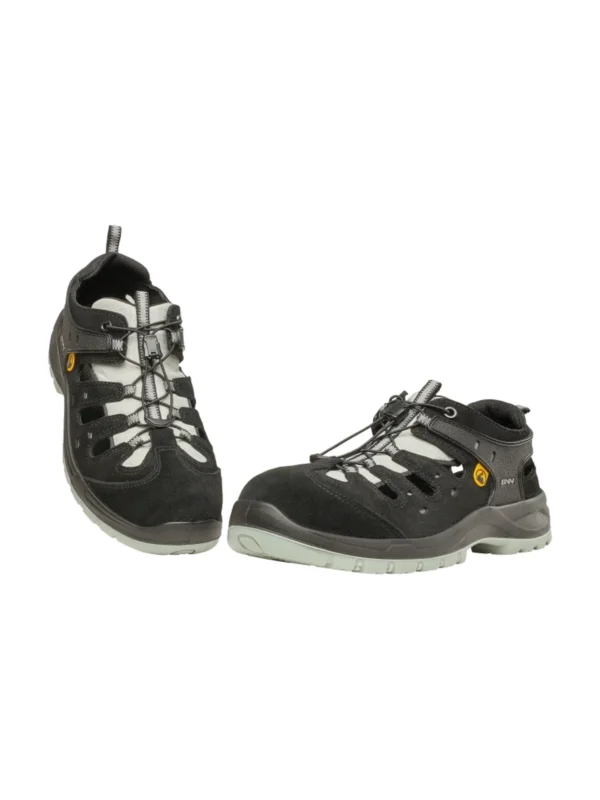 Buty robocze sandały Bennon BOMBIS LITE S1P ESD NM Grey Sandal