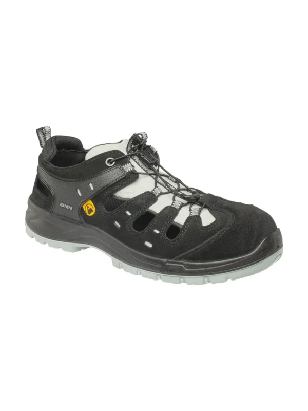 Buty robocze sandały Bennon BOMBIS LITE S1P ESD NM Grey Sandal