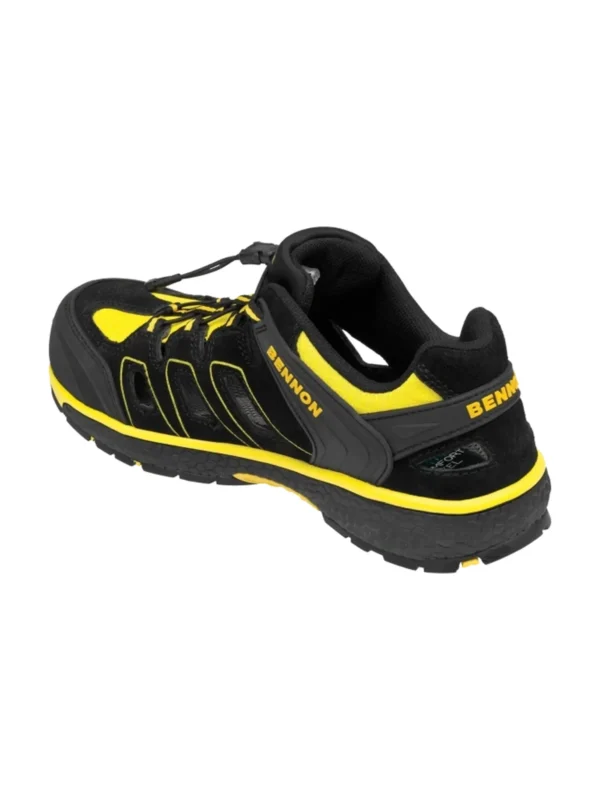 Buty robocze sandały Bennon BOMBIS S1 ESD NM Yellow Sandal