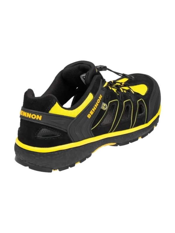 Buty robocze sandały Bennon BOMBIS S1 ESD NM Yellow Sandal