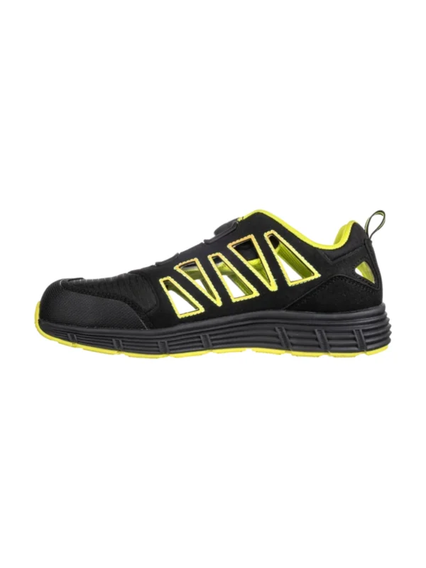 Buty robocze sandały Bennon REBEL S1P ESD B-SPIN Green Low zapięcie BOA
