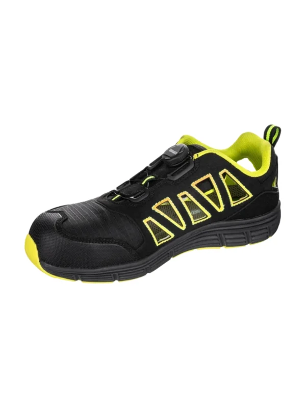 Buty robocze sandały Bennon REBEL S1P ESD B-SPIN Green Low zapięcie BOA