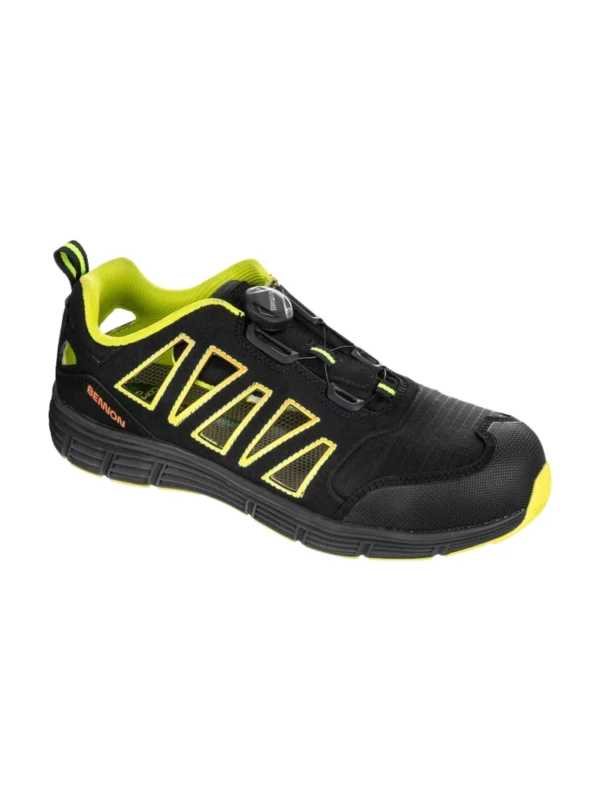 Buty robocze sandały Bennon REBEL S1P ESD B-SPIN Green Low zapięcie BOA