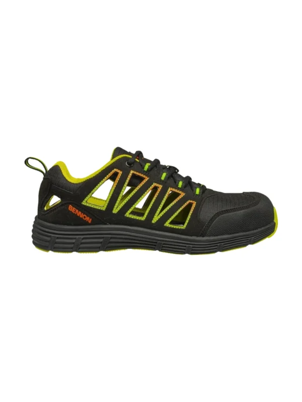 Buty robocze sandały Bennon REBEL S1P ESD Green Low