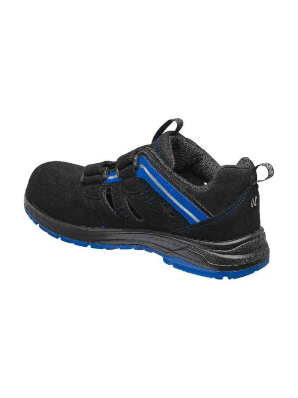 Buty robocze sandały Bennon TRON S1PS ESD NM 4WIDE Blue Sandal