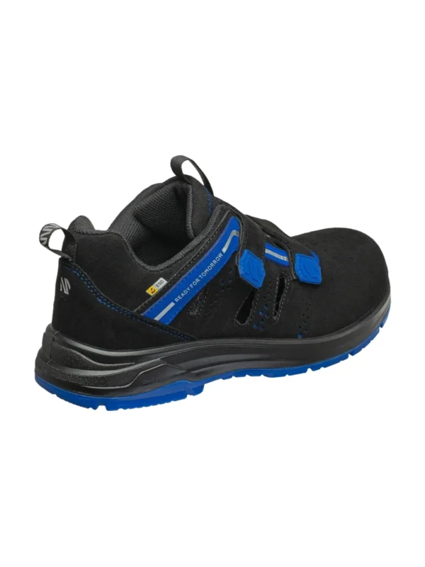 Buty robocze sandały Bennon TRON S1PS ESD NM 4WIDE Blue Sandal