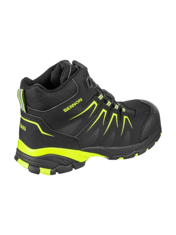 Buty robocze trzewiki Bennon ORLANDO XTR S7S HI-VIS High zapięcie BOA
