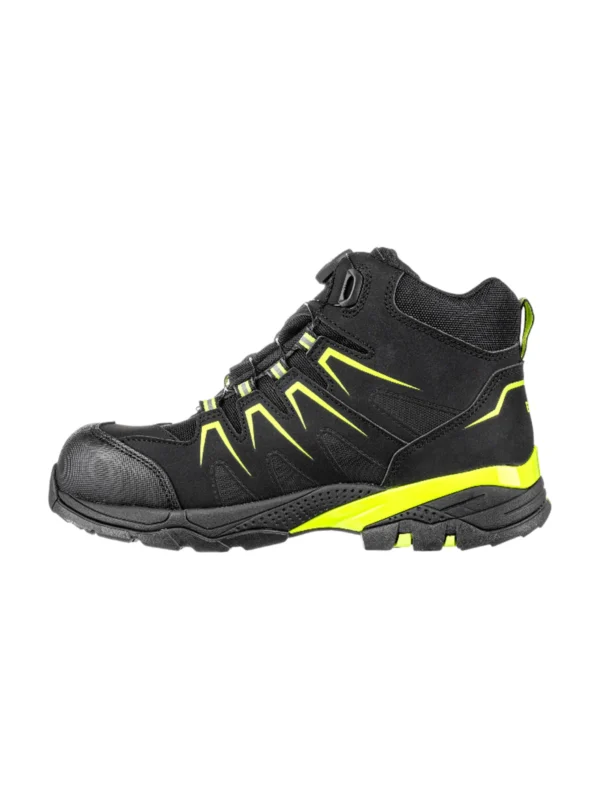 Buty robocze trzewiki Bennon ORLANDO XTR S7S HI-VIS High zapięcie BOA