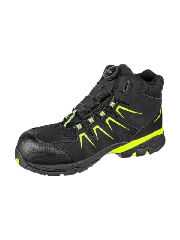 Buty robocze trzewiki Bennon ORLANDO XTR S7S HI-VIS High zapięcie BOA