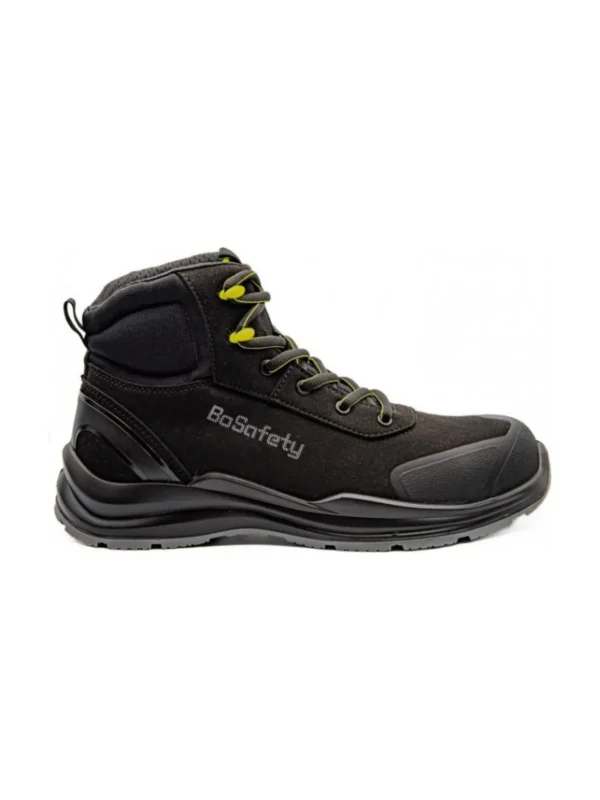 Buty robocze trzewiki Leonidio S3 SR ESD Bosafety lekkie czarne