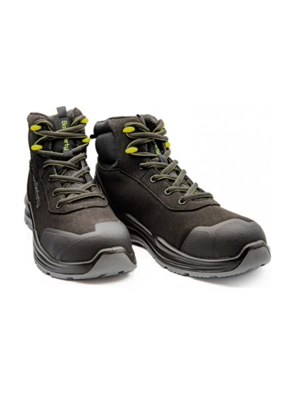 Buty robocze trzewiki Leonidio S3 SR ESD Bosafety lekkie czarne