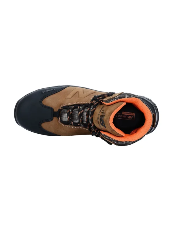 Buty robocze trzewiki New Balance Allsite S3 WR SRC brązowe #Premium