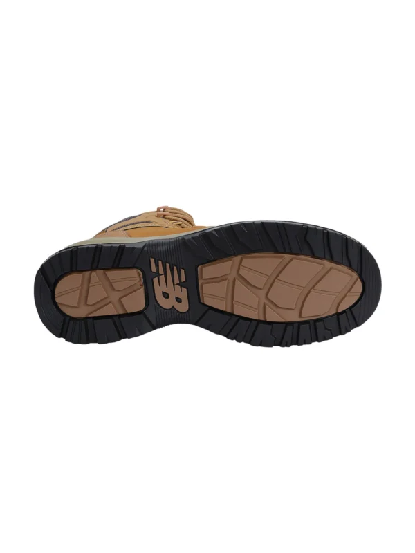 Buty robocze trzewiki New Balance Calibre S3L, brązowe miodowe #Premium
