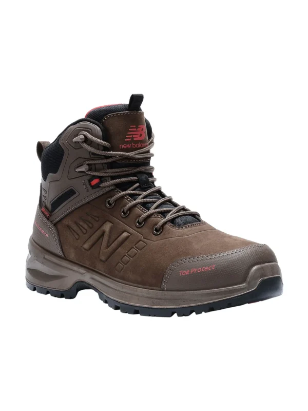 Buty robocze trzewiki New Balance Calibre S3L, brązowe #Premium