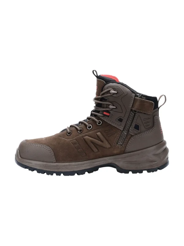 Buty robocze trzewiki New Balance Calibre S3L, brązowe #Premium