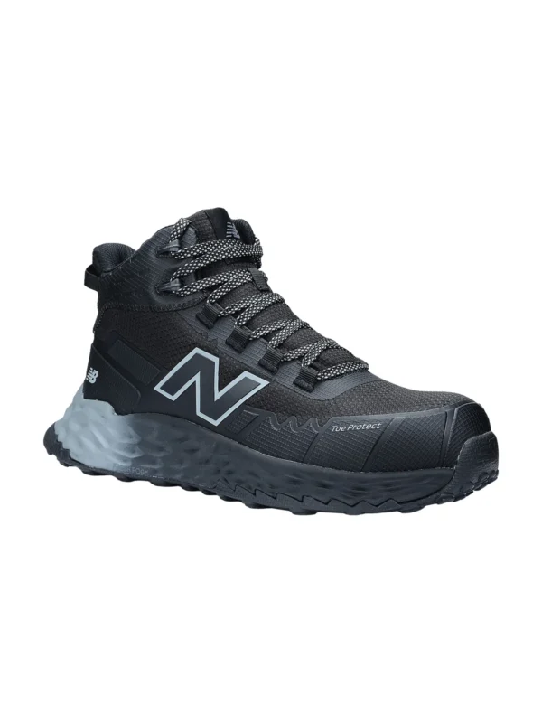 Buty robocze trzewiki New Balance Cremorne Mid 2E, S3L HRO FO SC SR, czarno-szare #Premium