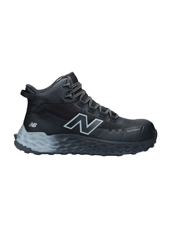 Buty robocze trzewiki New Balance Cremorne Mid 2E, S3L HRO FO SC SR, czarno-szare #Premium